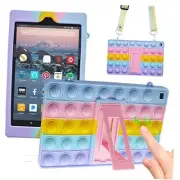 Funda Pop It para tablet Amazon Fire HD 10 de 10.1 pulgadas para niños (9ª y