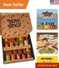 Season 25 Lineup, Hot Sauce Challenge Kit Made with Natural Ingredients, Uniq...