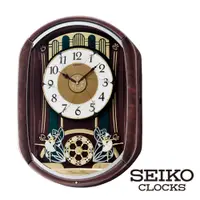 在飛比找PChome24h購物優惠-【SEIKO 精工】 芭蕾舞伶Hi-Fi音樂掛鐘(12首音樂