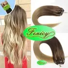 Micro Beads 100% Real Human Hair Extensions Micro Ring Link Double Drawn Hair 1g