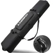 Snowboard Bag with Wheels,Heavy Duty 600D Polyester Oxford Wear-Resistant,Pad...