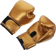 Totority 1Pair Boxing Gloves Stylish PU Gloves for Comfortable Training Gear with Sponge Liner for Punching Bag Sparring for Boys