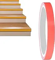 Glow Tape - Walls Stickers | Fluorescent Glow-in-The-Dark Safety Floor Steps Stairs Wall Stage Duct Tape for Low Light Visibility Decor