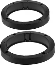 iplusmile 2 Pcs Car Speaker Mounting Rings Durable Plastic Audio Spacers for Easy Installation Reliable Speaker Adapter for Car Audio Systems Versatile Use