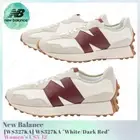 New Balance WS327KA White Dark Red WS327KA Women's US5-12 New