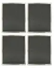 (4) Range Hood Filters for GE General Electric WB2X2891 Hotpoint Replacement