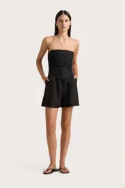 Antibes Strapless Top Black - Final Sale
