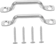FOMIYES 5 Sets Cam Buckles: Zinc Alloy Cargo Lashing Straps Quick Release Tensioning Belts for Heavy Duty Load Securing Outdoor Indoor Use