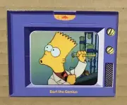 SIMPSONS TV TAZO TAZOS - #19 BART THE GENIUS - NEW Promotional CARD 2006 Fox