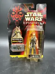 1998 Hasbro Star Wars Episode 1 - Jar Jar Binks CommTech Chip Action Figure