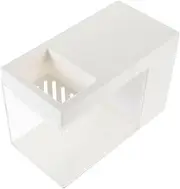 Acrylic Betta Fish Tank Small Desktop Aquarium for Office Decor Micro Landscape Fish Tank Impact Resistant Design for Display