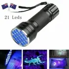 Pet Urine Detector LED UV Flashlight Black Light Flashlight Torch 21Lamp Beads