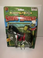 Fancy Filly Show Horse with Brush Soft Mane and Tail