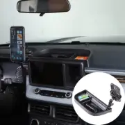 Car Passenger Dashboard 2 In1 Storage Box Phone Holder For Ford Maverick 2022-23