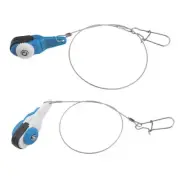 Compact Fishing Line Release Clip with Steel Wire Snap for Trolling