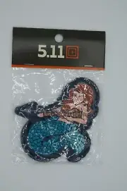 5.11 Tactical Mermaid Snipper Hook & Loop Patch Style #81722 (075)