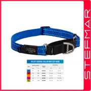 Rogz Collar Control Web Blue Medium