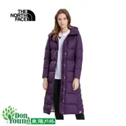 【THE NORTH FACE】北面女款防潑水長版羽絨外套 保證正品 明星同款 3VUW