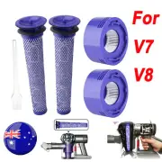 For Dyson V7 V8 Filter Kit Absolute Animal Motorhead Trigger Vacuum Cleaner