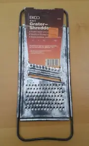 VINTAGE EKCO 4 IN 1 GRATER SHREDDER SLICER KITCHEN UTENSIL NEW NOS USA