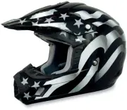 AFX FX-17 Flag Helmet Lg Stealth 0110-2365