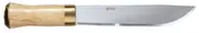 Helle Lappland - 214mm Stainless Steel Knife (Birch Handle with Leather Sheath)