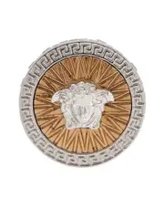Versace Icon Ring With Crystals