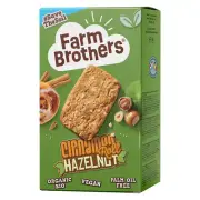 Farm Brothers Organic Cookies Cinnamon Hazelnut 135g