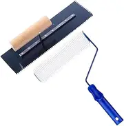 Plastering Trowel Wood Flooring Tool with 5 mm Sawtooth Multipurpose Concrete Finishing Trowel for Bricklaying Tiling
