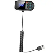 Bluetooth FM Transmitter Car MP3 Player LCD AUX USB Wireless Handsfree Adapter (for: Daihatsu)