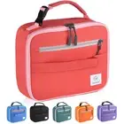 Insulated Lunch Bag, Lunch Box Kids Double Zipper,Sturdy Soft Bag & Freezable...