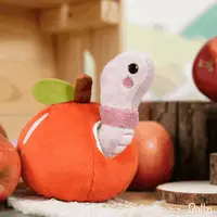 在飛比找誠品線上優惠-Bellzi Mini Apple Wormi蘋果蟲蟲玩偶