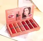 6pcs Matte Lipstick Sets Waterproof Long Lasting