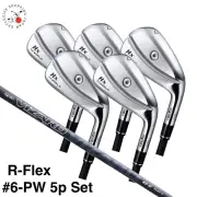 HONMA Golf Tour World Hx Iron Set #6-P 5p Vizard EZ-C Graphite Shaft R-Flex New