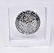 LUNAR METEORITE NWA in COLLECTORS COIN 11273 Found 2017 Algeria MT124