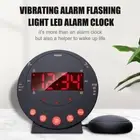 3 in1 Loud Alarm Clock LED Powerful Vibration Clocks Desk