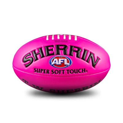 Sherrin Super Soft Touch Football - Pink - Size 3