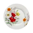 Grace Teaware Poppy Field Dessert Plates, Set of 4