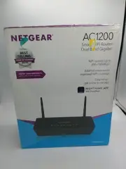 Netgear AC1200 Smart Wifi Router Model R6220 New Sealed In Box