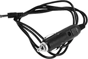 Gatuida Power Cord Car Adapter Car Charger Extended Power Cord Extension Cord Cigarette Lighter Adapter Car Charging Extender Car Accessories Cigarette Lighter Wire Black Metal