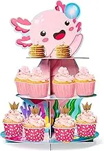 Axolotl Animals Cupcake Stand Dessert Holder Party Decorations