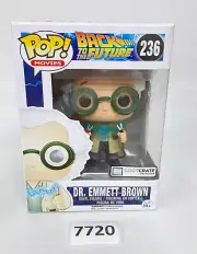 Funko POP! Movies Back to the Future Dr. Emmett Brown # 236 LootCrate Exclusive