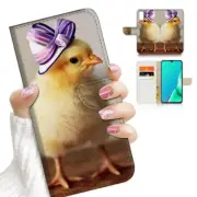 ( For Vivo Y11s ) Flip Case Cover AJ23512 Little Chick with Hat