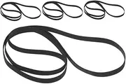 Angoily 4pcs Turntable Rubber Belts: Drive Belts Replacement Accessories for Record Player Specifications Machine