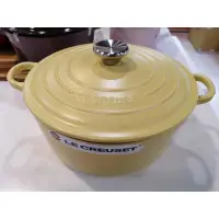 在飛比找蝦皮購物優惠-le creuset 24cm 貝殼粉 水漾藍 鑄鐵鍋