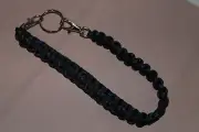 New Paracord Braided Lanyard - thin blue line
