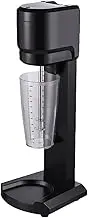 Electric Milkshake Maker 2 Speeds Milk Shaker Mixer Machine Drink Mixer with 1000ML Mixing Cup Stainless Steel Smoothie Maker Blender 14500 Rpm for Cocktail Matcha Latte Milk Tea 280W