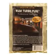 Liquor Quik Rum Turbo Pure Yeast - 62 g Pack Distilling Moonshine Spirits Quick