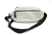 Aimee Kestenberg Gray Leather Shoulder Bag Purse