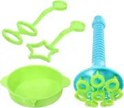 1 Set Bubble Wands Set Trumpet Blowing Bubble Soap Tools Bubble Blower Funny Bub
